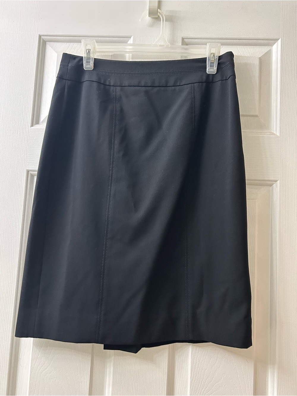 WHBM Classic Women's Black A-Line Skirt